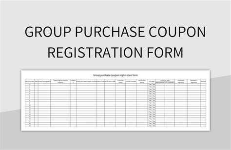 Coupon Registration .